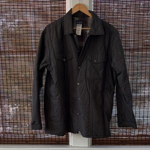 Patagonia Men's dark gray Quilted Shirt Jacket
